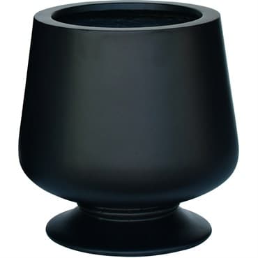 MCarr 16pc Ficonstone Short Snifter Urn Planter Pallet Matte Black — photo 1 of 2