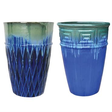 MCarr 15PC Tall Planter Admiral Blue Green Admiral Blue — photo 1 of 2