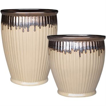 MCarr 30pc Ribbed Planter Pallet Gold Yellow Cream — photo 1 of 2