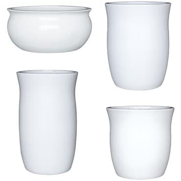 MCarr 26pc Hourglass Smooth Planter Pallet Assortment White — photo 1 of 2