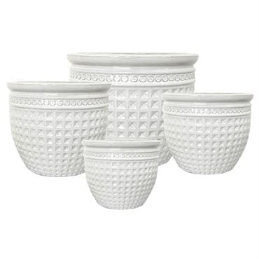 MCarr 6pc Aquapot Planter Pallet White — photo 1 of 2