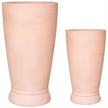 MCarr 8pc Tall Round Planter Set Terra Cotta — photo 1 of 2
