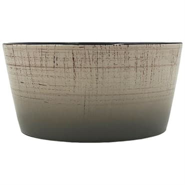 MCarr 6.4"x6.4"x3.1" Ceramic Pot with Glossy Glaze Finish Multi Brown — photo 1 of 2