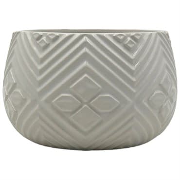MCarr 5"x5"x3.15" Ceramic Pot Matte White — photo 1 of 2