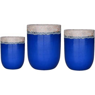 MCarr 12pc Tall Round Pallet Volcanic Admiral Blue — photo 1 of 2