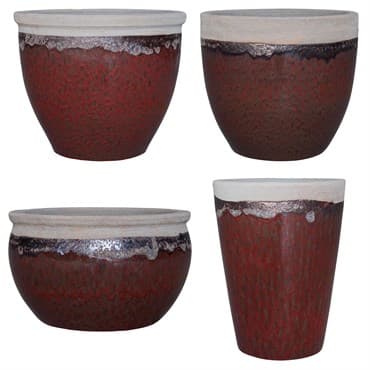 MCarr 26pc Mix Planter Pallet Volcanic Red Wine — photo 1 of 2