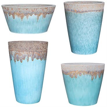 MCarr 28pc Volcanic Mixed Planter Pallet Assortment Milky Blue — photo 1 of 2
