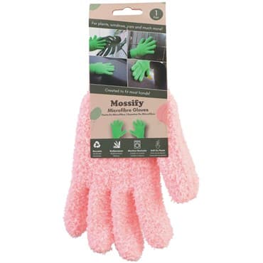 Mossify One Size Microfiber Gloves Pink — photo 1 of 2