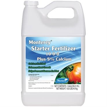 Monterey 1gal Concentrate Starter Fertilizer 10-0-0 + 5% Calcium — photo 1 of 2