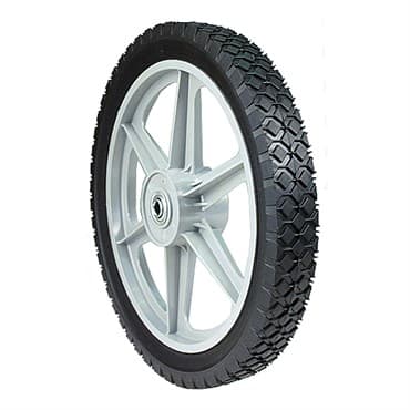 Maxpower 335110 14" x 1.75" Spoked Plastic Wheel with Diamond Tread — photo 1 of 2