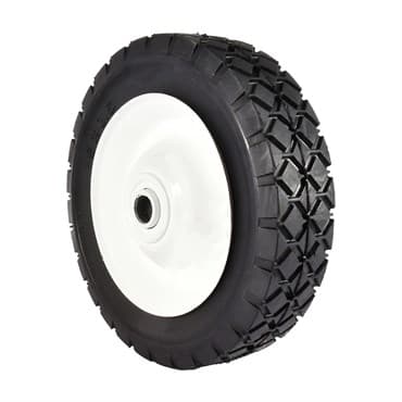 Maxpower 6" x 1.50" Offset Steel Lawn Mower Wheel with Diamond Tread — photo 1 of 2