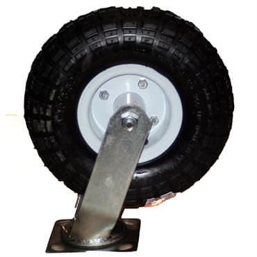 Millside 4"x10" Pneumatic Swivel Caster — photo 1 of 2