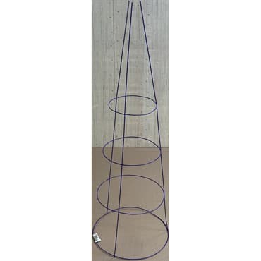 Midwest Wire Works 42" Tomato Cage Purple Wave 4 Ring 3 Leg — photo 1 of 2