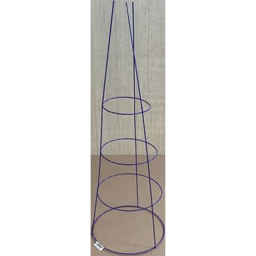 Midwest Wire Works 42" Heavy Duty Tomato Cage Purple 4 Ring 3 Leg — photo 1 of 2