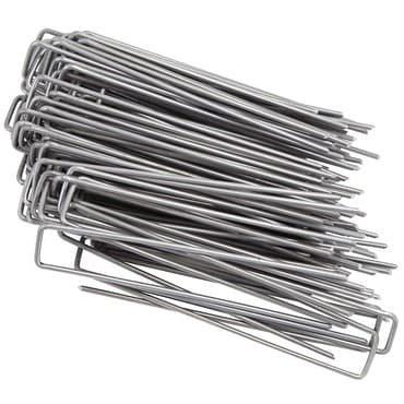 Midwest Wire Works 1000pc 6"x1" Cassie Cages 6 Gauge Sod Staple — photo 1 of 2