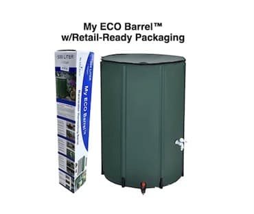 My ECO Barrel 32"x39" 132gal (500L) Rainwater Harvesting Barrel — photo 1 of 2
