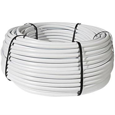 NET 17mm Bright White PE Tubing 0.56in ID 0.66in OD 250ft/Roll — photo 1 of 2