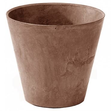 StoneArt 6" Round Napa Planter Rust — photo 1 of 2
