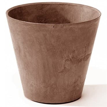 StoneArt 12" Round Napa Planter Rust — photo 1 of 2