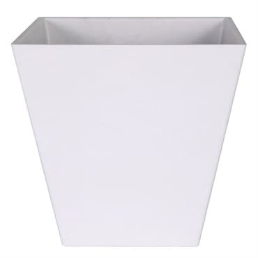 StoneArt Ella 6" Square Planter White — photo 1 of 2