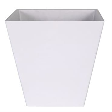 StoneArt Ella 8" Square Planter White — photo 1 of 2