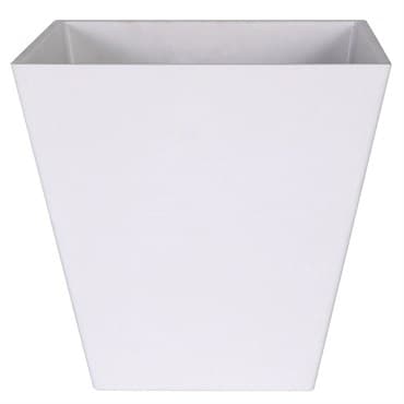 StoneArt Ella 12" Square Planter White — photo 1 of 2