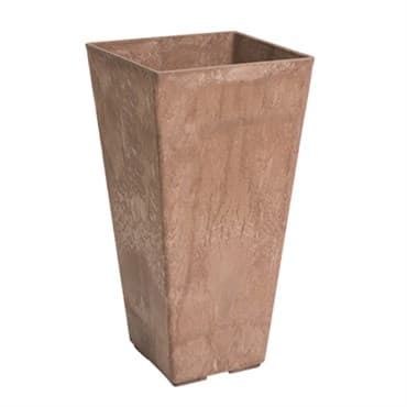 StoneArt Ella 13.5" Tall Planter Rust — photo 1 of 2