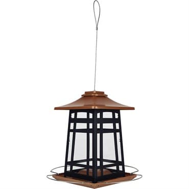 Natures Way Metal Gazebo Bird Feeder Copper Arches 3.3qt — photo 1 of 2