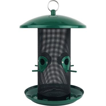 Natures Way 2.5qt Perch If You Please Metal Mesh Mixed Seed Bird Feeder Verdigris — photo 1 of 2