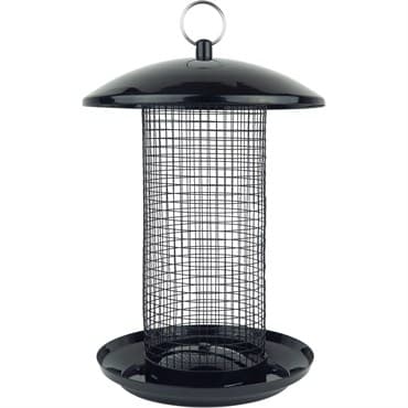 Natures Way 2.75qt Metal Mesh Mixed Seed and Peanut Bird Feeder Midnight — photo 1 of 2