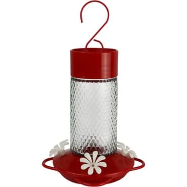 Natures Way 13oz Glass Hummingbird Feeder Charming Cherry — photo 1 of 2