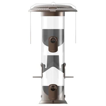 Natures Way 2.8qt Deluxe Wide Funnel Flip Top Metal Feeder — photo 1 of 2