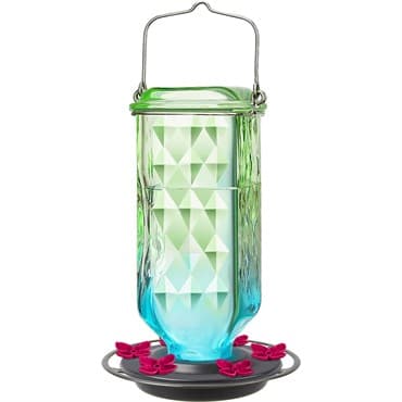 Natures Way 23oz Ombre Column Ant Hummingbird Feeder Seafoam — photo 1 of 2