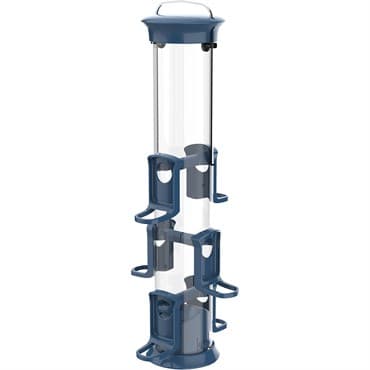 Natures Way 1.2qt Small Seed Plastic Tube Feeder Blue — photo 1 of 2