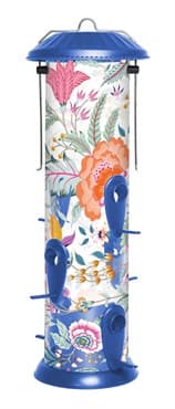 Natures Way 2.8qt Easy Clean Plastic Bird Feeder Fantasy Floral — photo 1 of 2