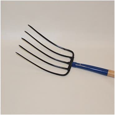 Organic Hay Fork 5 Tine With 54" Handle — photo 1 of 2