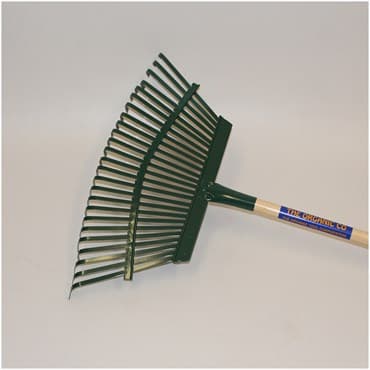 Organic Cal Leaf Rake With Wood 48" Handle — photo 1 of 2