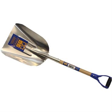 Organic #12 Aluminum Scoop D Wood USA 45" Handle — photo 1 of 2