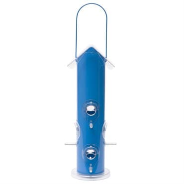 Perky Pet Blue Metal Tube Feeder — photo 1 of 2