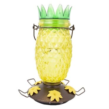 Perky Pet 28oz Pineapple Glass Top Fill Hummingbird Feeder — photo 1 of 2