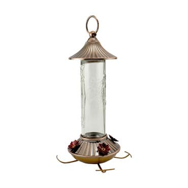 Audubon 14oz Embossed Glass Hummingbird Feeder — photo 1 of 2