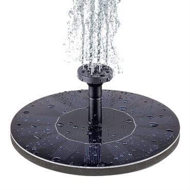 Wild Bird Lovers Solar Powered Fountain Pump with 4 Spray Nozzles 4/CS — photo 1 of 2