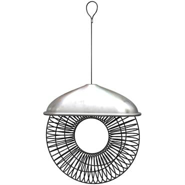 New Age Whole Peanut & Suet Ball Wreath Bird Feeder with Weather Shield — photo 1 of 2