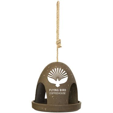 Ultimate Renewable Recycled Coffee Husk Coffee Bean Fly-thru Feeder — photo 1 of 2
