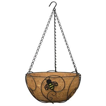 Panacea 14" Bee- Conscious Hanging Basket — photo 1 of 2