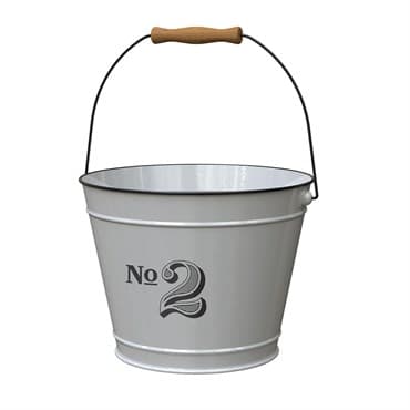Panacea 10" #2 Milkhouse Planter Bucket White — photo 1 of 2