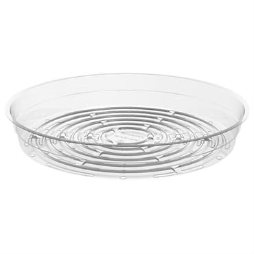 Panacea 8" diam Clear Plastic Saucer — photo 1 of 2