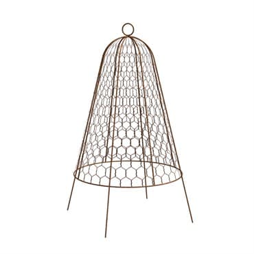 Panacea 20" Grdn Cloche Plant Protector Bell Rust — photo 1 of 2