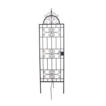 Panacea 84" Quatrefoil Gate Trellis — photo 1 of 2