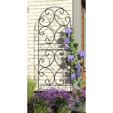 Panacea 72" Scroll Trellis Black — photo 1 of 2